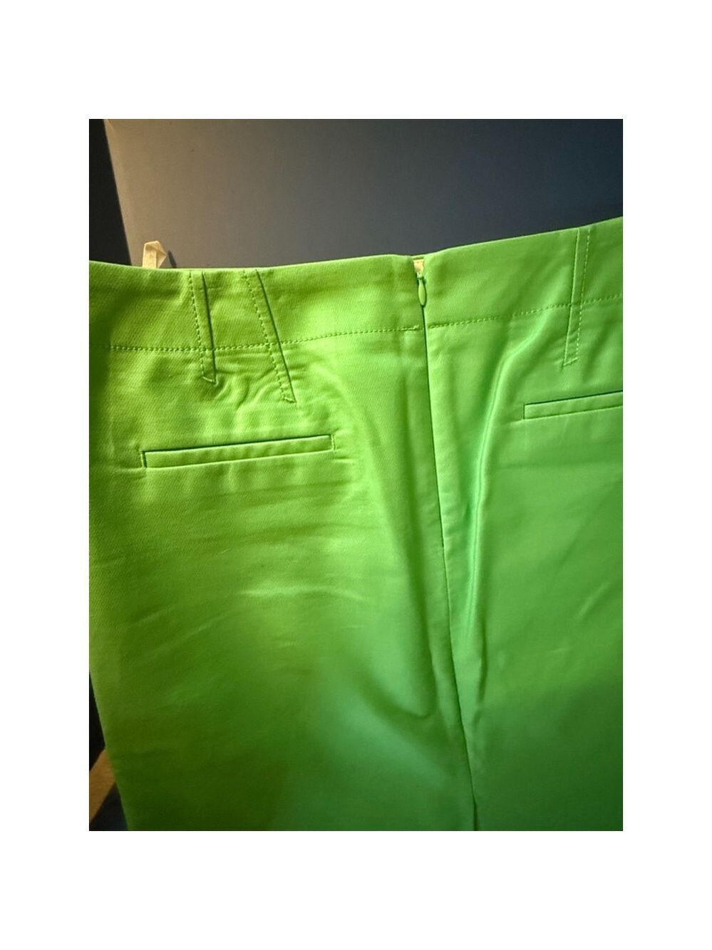 Women's J.Crew Green Pencil Skirt Size 10 - Picture 8 of 10